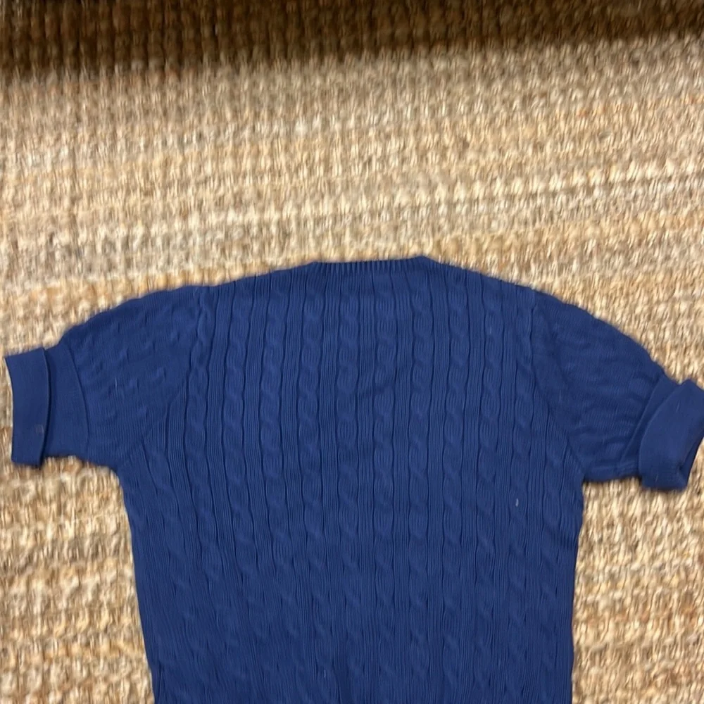 ralph lauren womens xl navy sweater - Picture 3 of 3